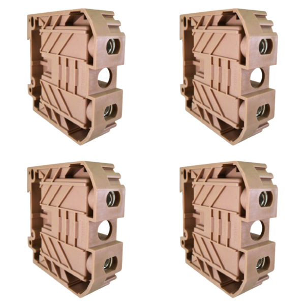 Kit Borne Sek Bege | Cabo 70mm 6 Peças